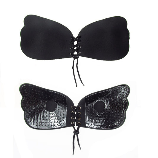Sticky Push Up Bra | The Oasis - Bare Strapless Bra