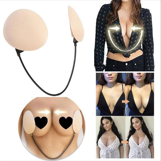 Luxe Push Up Bra - Bare Strapless Bra