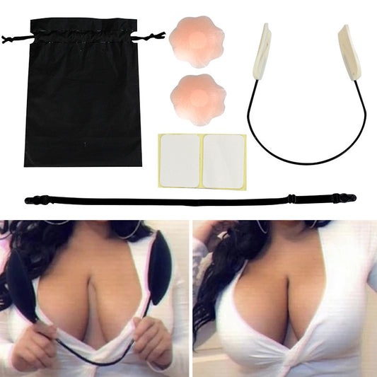 Luxe Push Up Bra - Bare Strapless Bra
